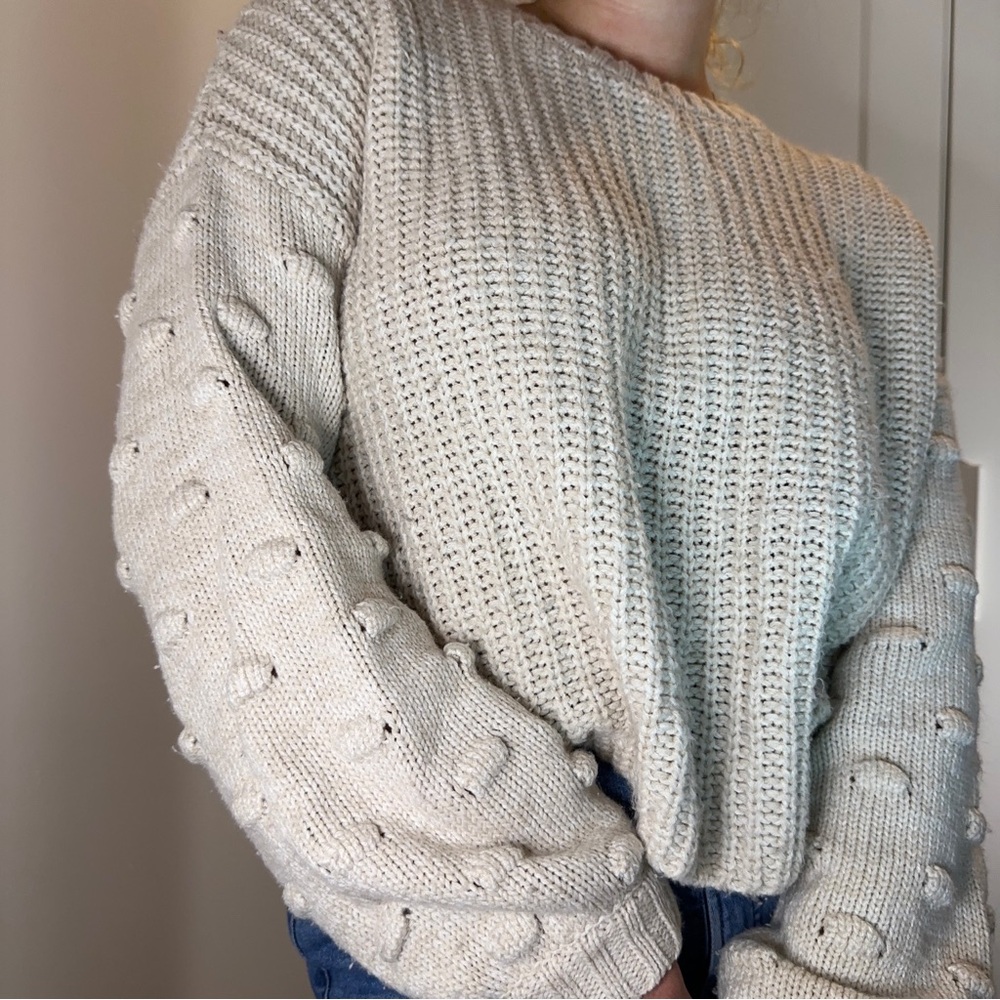 Tan sweater